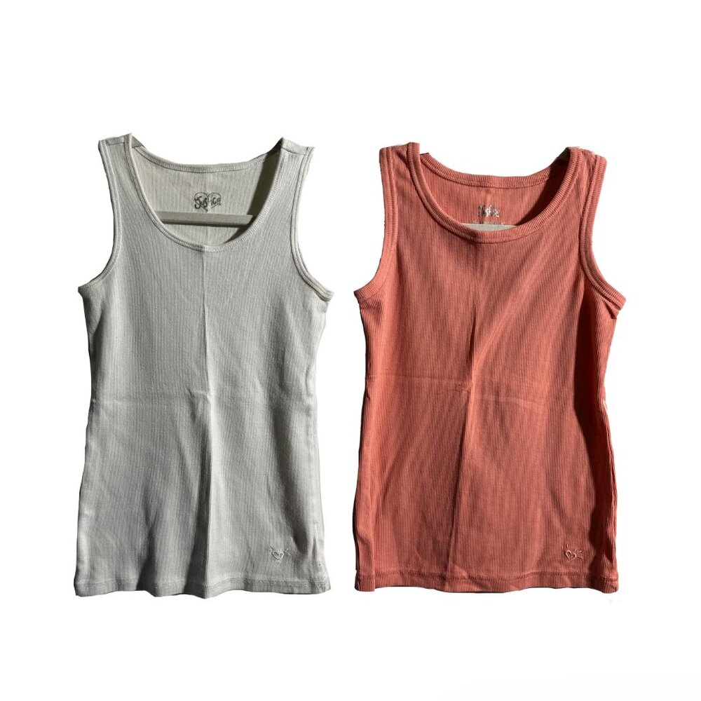 Set of 2 Justice Tanks, Size XS-S (Youth 10/12)